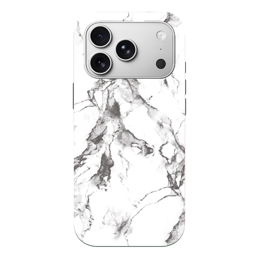 Beyaz Mermer 4 Lansman Model İçi Kadife Silikon Telefon Kılıfı