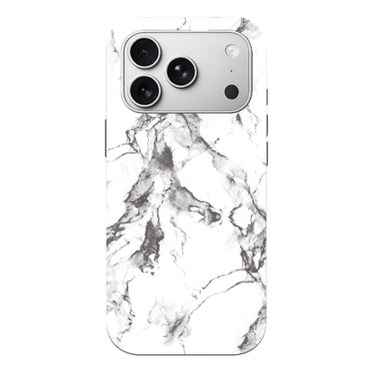 Beyaz Mermer 4 Lansman Model İçi Kadife Silikon Telefon Kılıfı