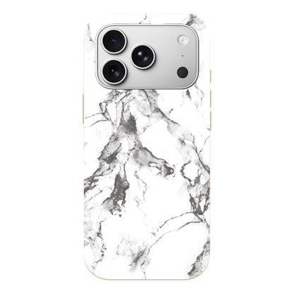 Beyaz Mermer 4 Lansman Model İçi Kadife Silikon Telefon Kılıfı