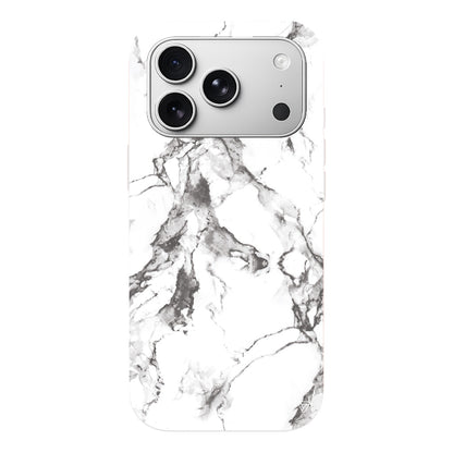 Beyaz Mermer 4 Lansman Model İçi Kadife Silikon Telefon Kılıfı