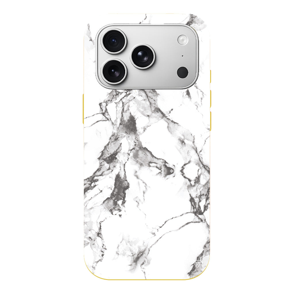Beyaz Mermer 4 Lansman Model İçi Kadife Silikon Telefon Kılıfı