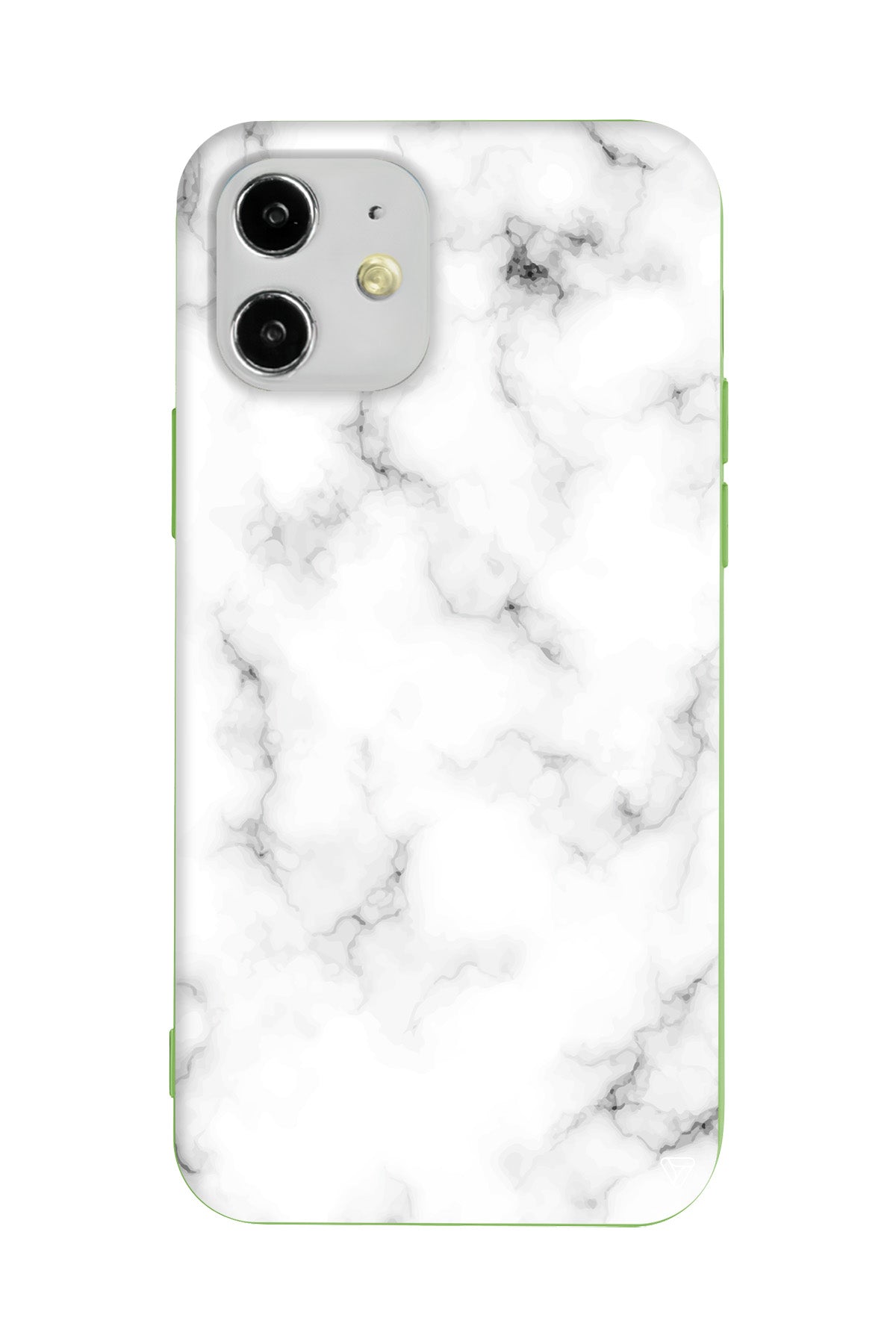 Beyaz Mermer 5 Lansman Model İçi Kadife Silikon Telefon Kılıfı