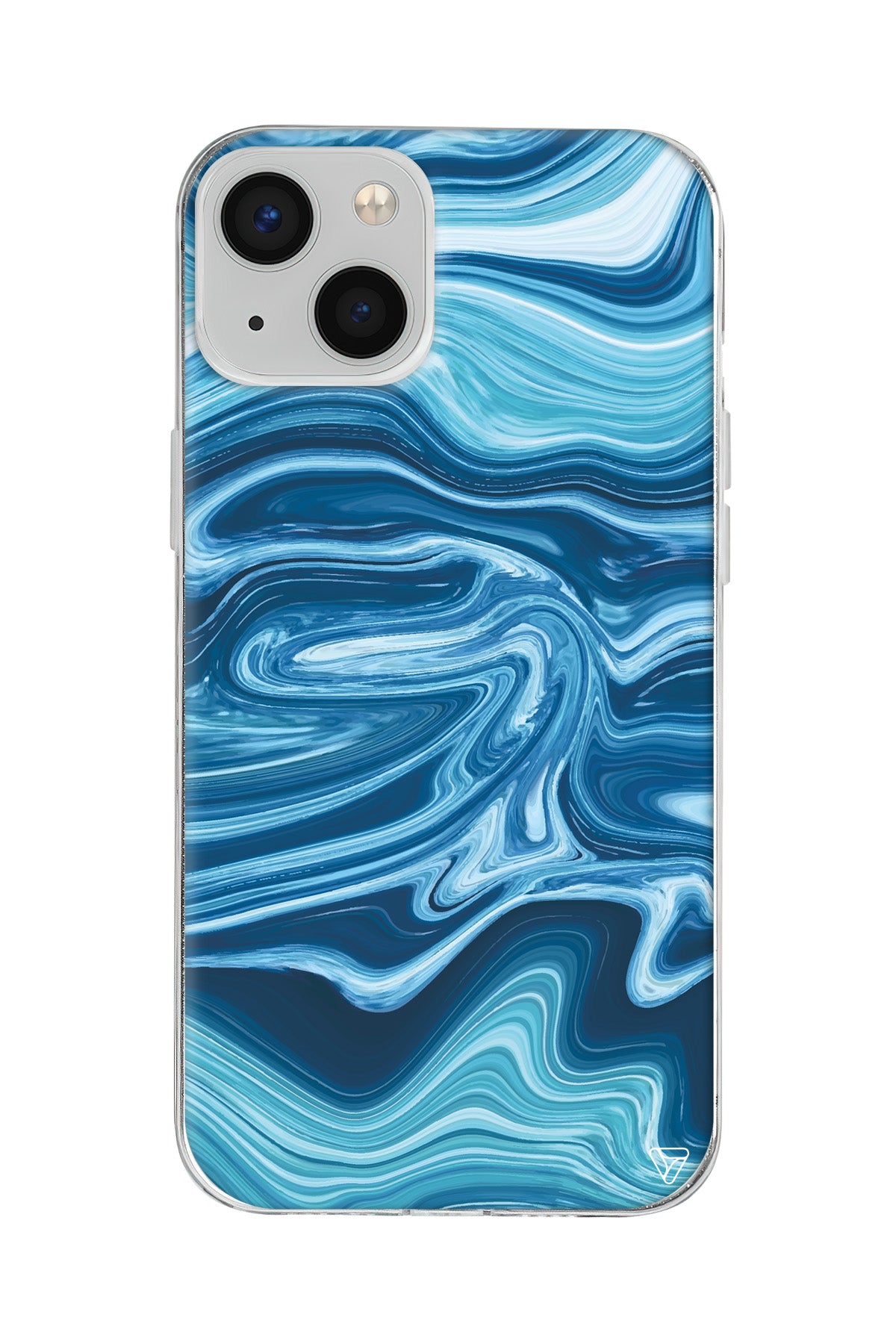 Mavi Akis Lansman Model İçi Kadife Silikon Telefon Kılıfı – Plus Serisine Özel