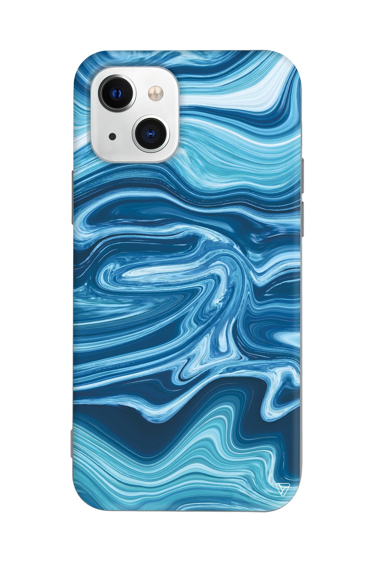 Mavi Akis Lansman Model İçi Kadife Silikon Telefon Kılıfı – Plus Serisine Özel