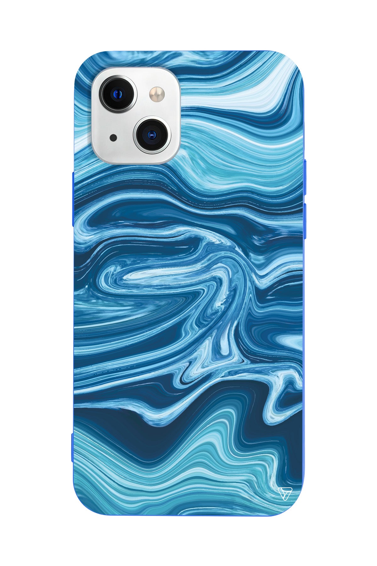 Mavi Akis Lansman Model İçi Kadife Silikon Telefon Kılıfı – Plus Serisine Özel