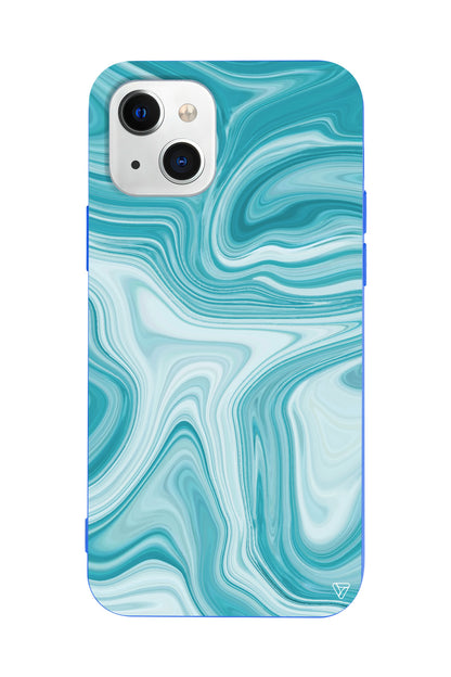 Turkuaz Akis Lansman Model İçi Kadife Silikon Telefon Kılıfı – Plus Serisine Özel