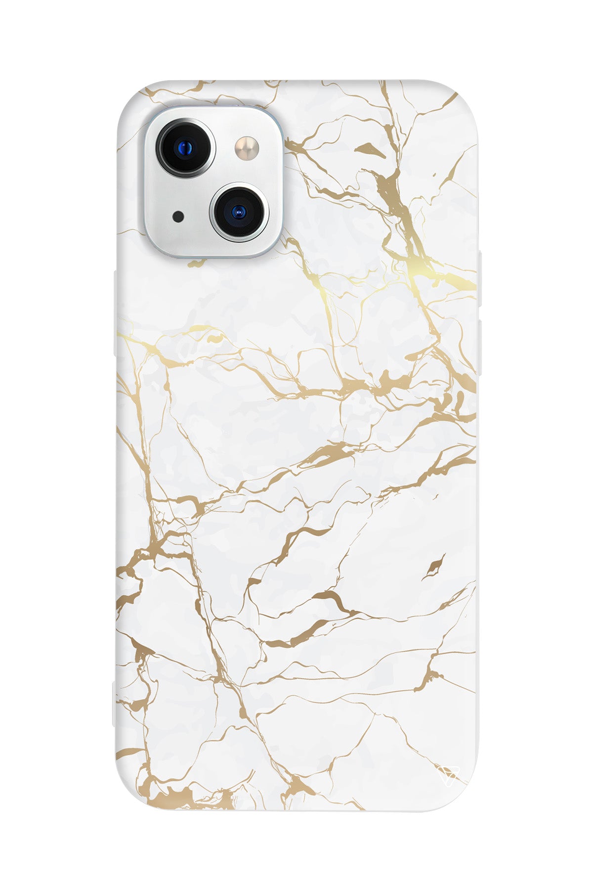 Gold Mermer Lansman Model İçi Kadife Silikon Telefon Kılıfı – Plus Serisine Özel