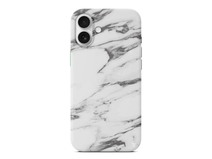 Beyaz Mermer 6 Lansman Model İçi Kadife Silikon Telefon Kılıfı – Plus Serisine Özel