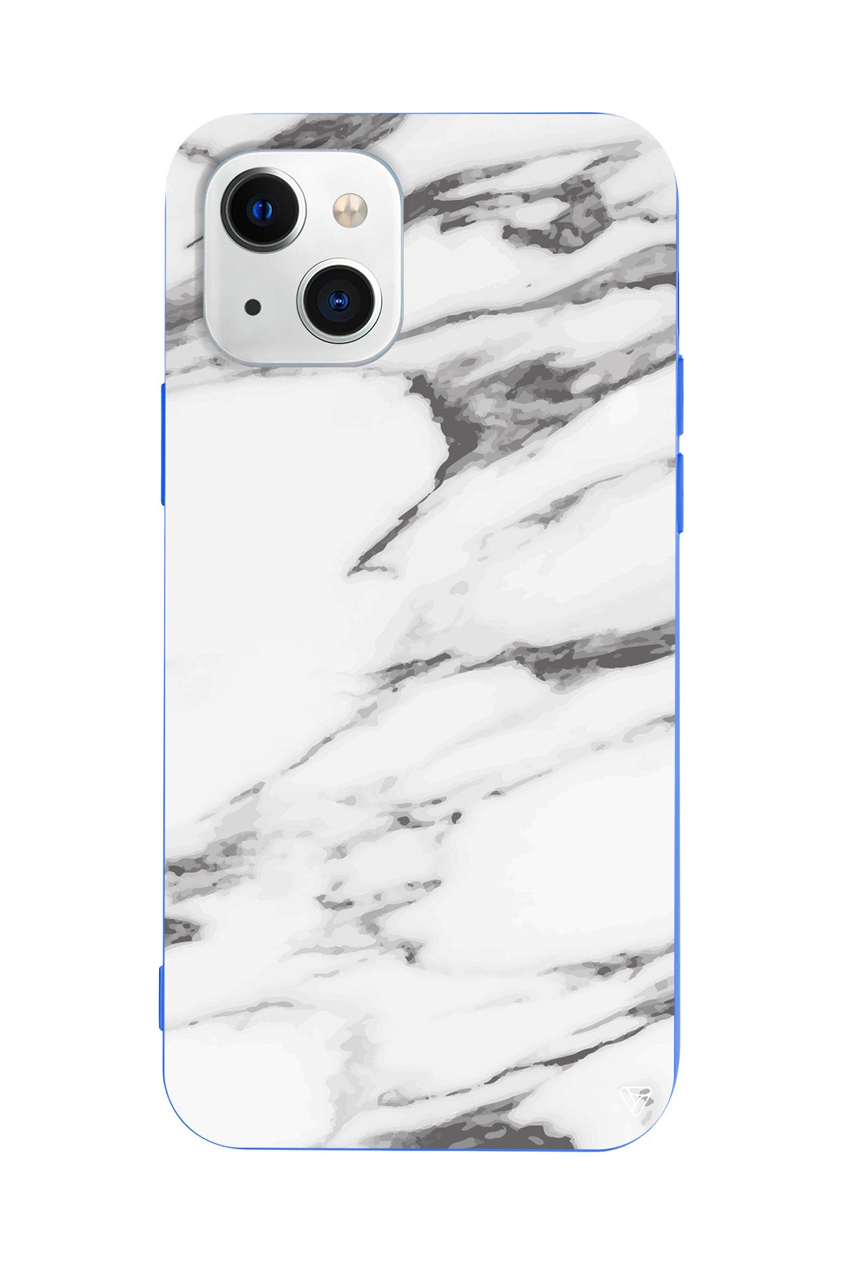 Beyaz Mermer 6 Lansman Model İçi Kadife Silikon Telefon Kılıfı – Plus Serisine Özel