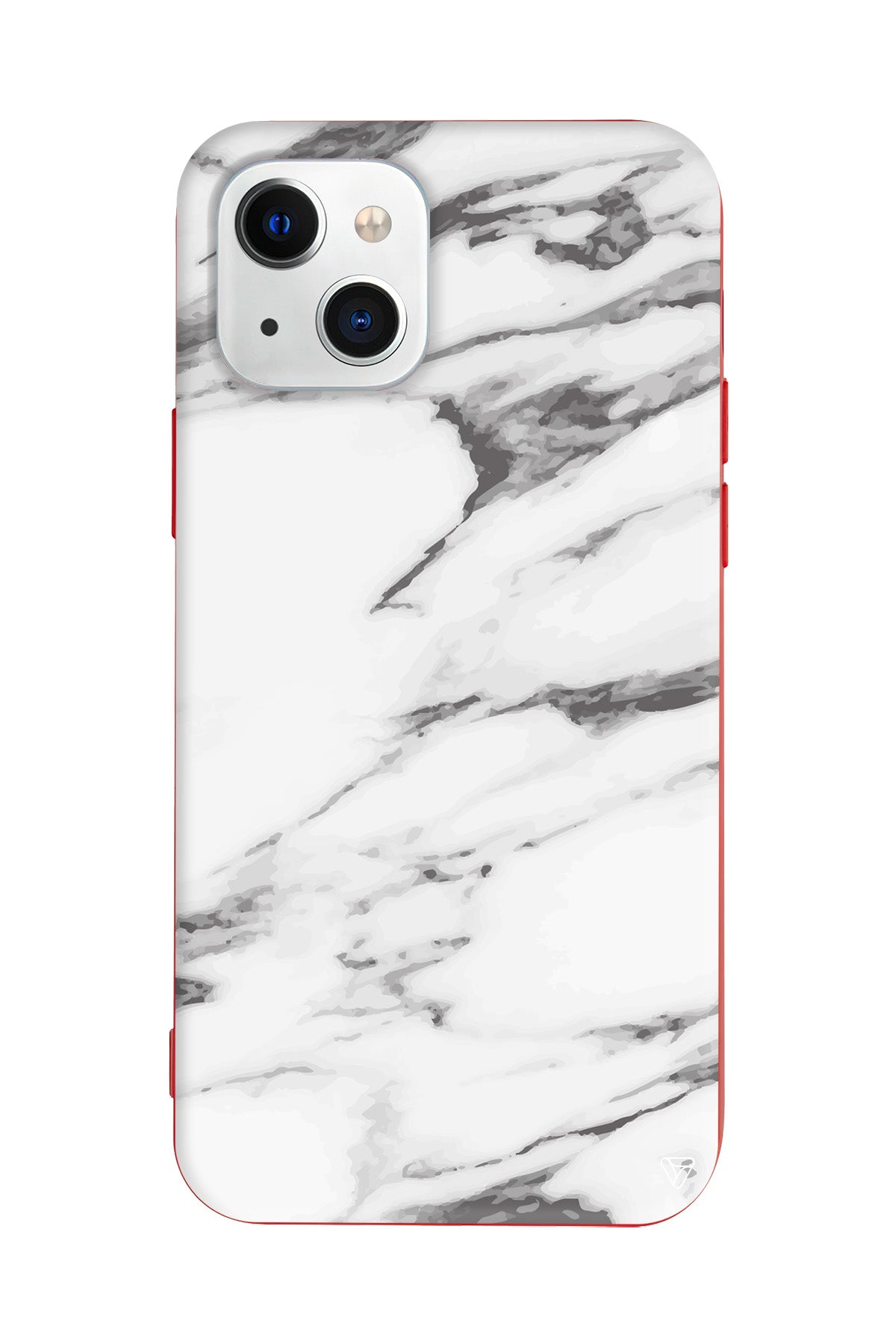 Beyaz Mermer 6 Lansman Model İçi Kadife Silikon Telefon Kılıfı – Plus Serisine Özel
