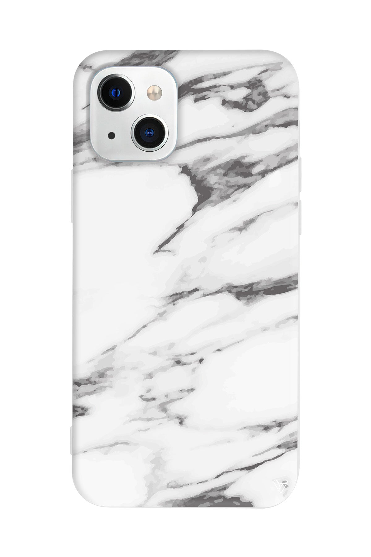 Beyaz Mermer 6 Lansman Model İçi Kadife Silikon Telefon Kılıfı – Plus Serisine Özel
