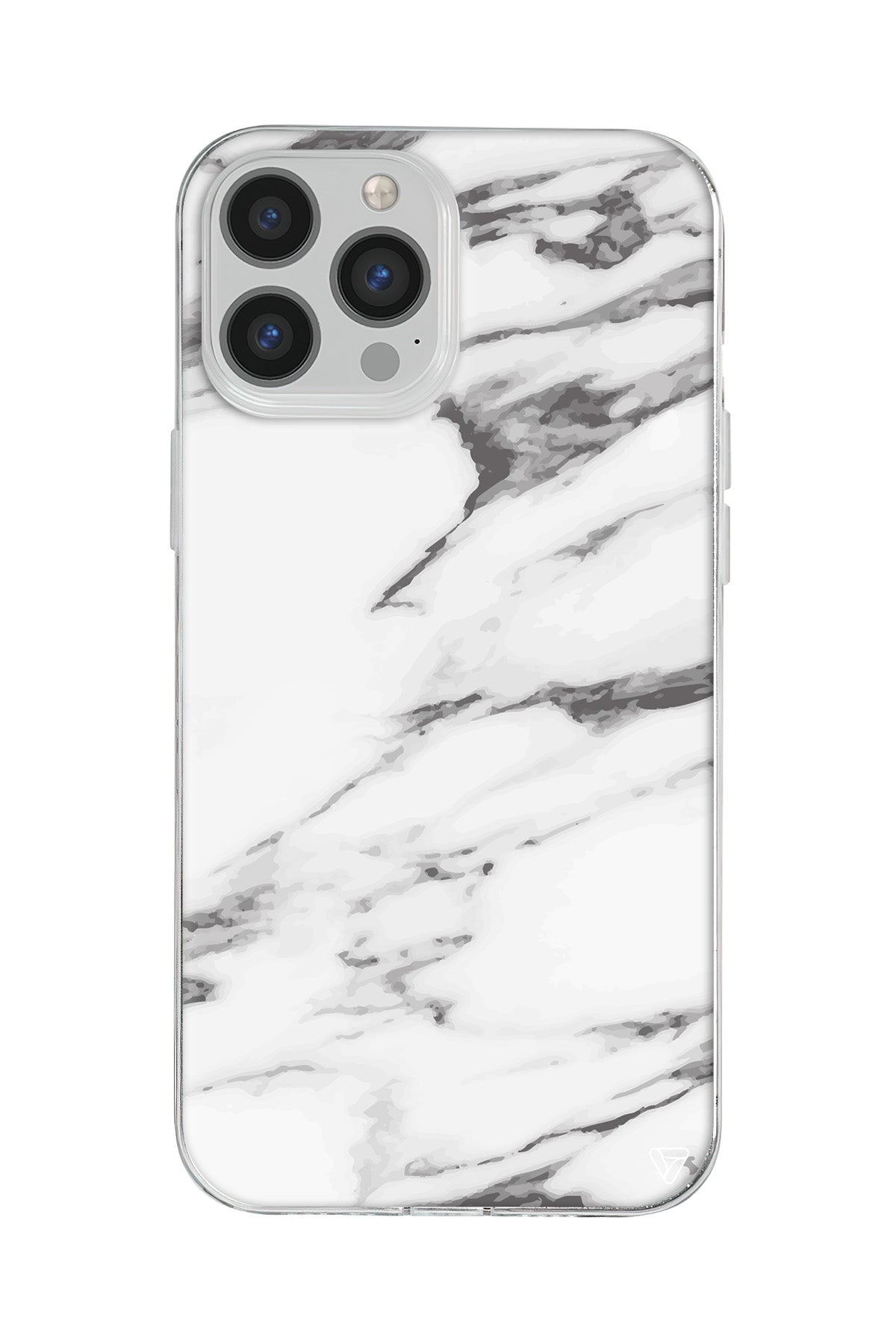 Beyaz Mermer 6 Lansman Model İçi Kadife Silikon Telefon Kılıfı