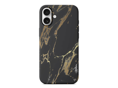 Siyah Mermer Lansman Model İçi Kadife Silikon Telefon Kılıfı – Plus Serisine Özel