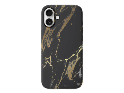 Siyah Mermer Lansman Model İçi Kadife Silikon Telefon Kılıfı – Plus Serisine Özel