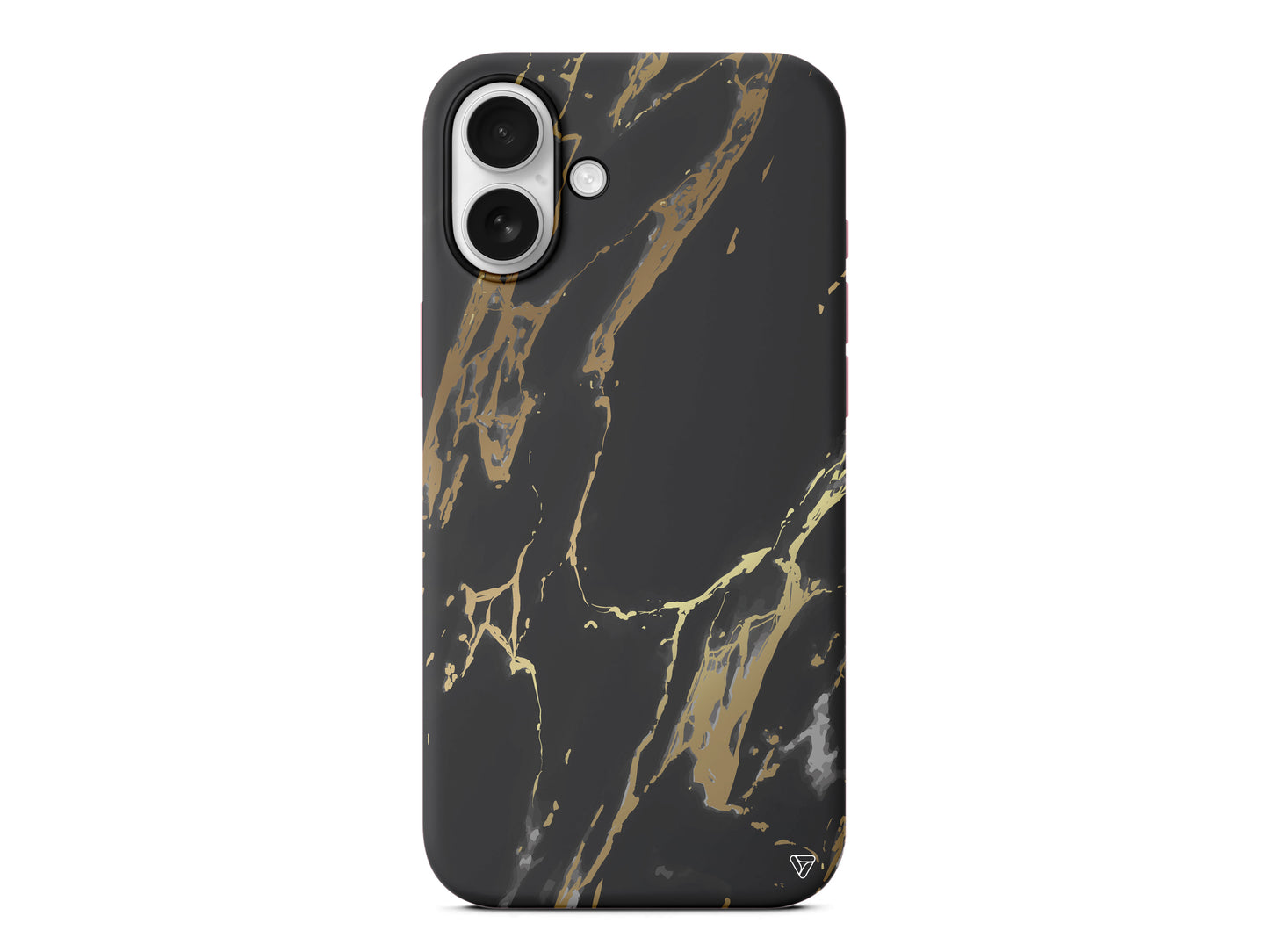 Siyah Mermer Lansman Model İçi Kadife Silikon Telefon Kılıfı – Plus Serisine Özel