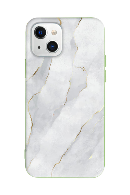 Soft Mermer Lansman Model İçi Kadife Silikon Telefon Kılıfı – Plus Serisine Özel