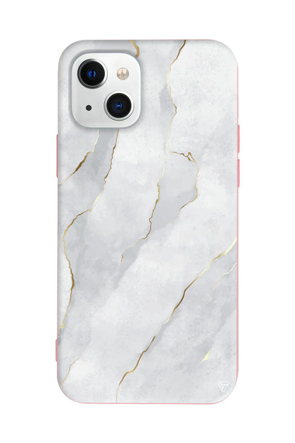 Soft Mermer Lansman Model İçi Kadife Silikon Telefon Kılıfı – Plus Serisine Özel