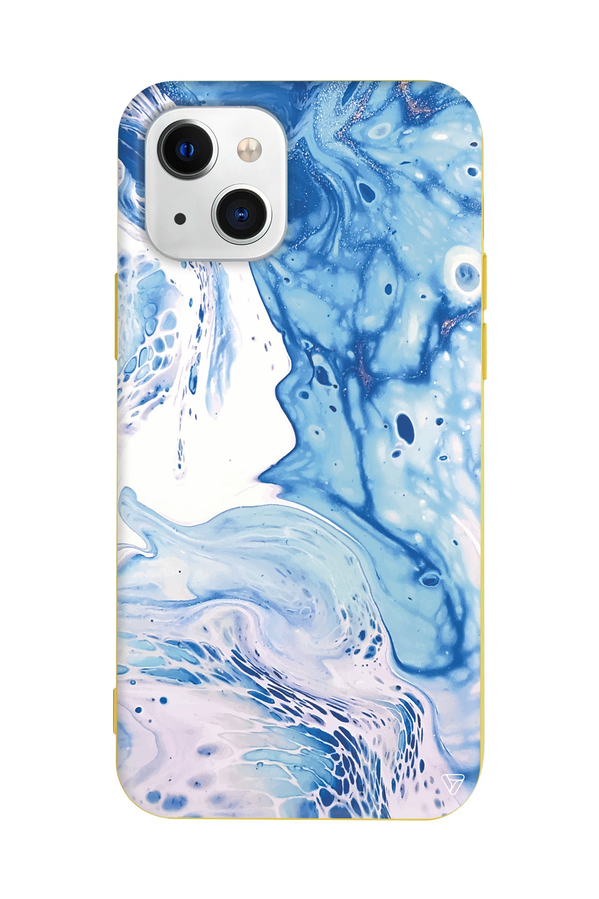 Mavi Kopuk Lansman Model İçi Kadife Silikon Telefon Kılıfı – Plus Serisine Özel