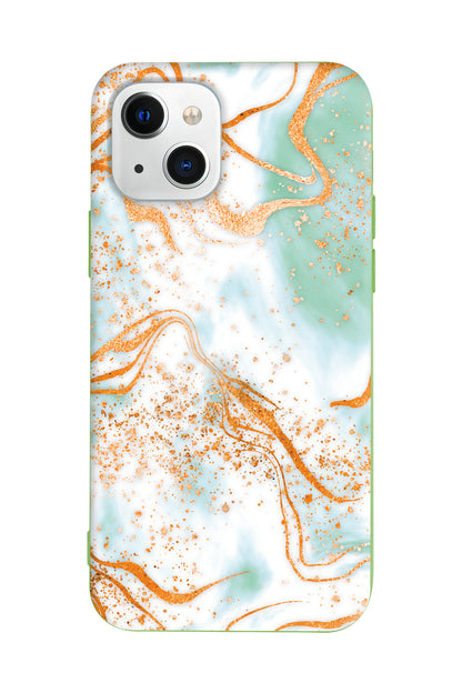 Turkuaz Lansman Model İçi Kadife Silikon Telefon Kılıfı – Plus Serisine Özel