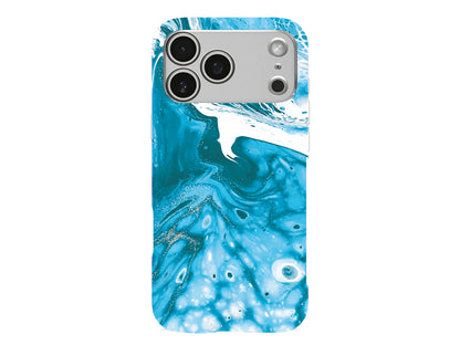 Mavi Kopuk 2 Lansman Model İçi Kadife Silikon Telefon Kılıfı