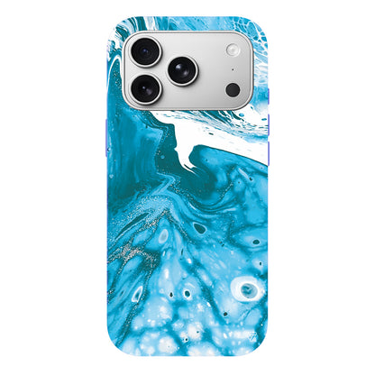 Mavi Kopuk 2 Lansman Model İçi Kadife Silikon Telefon Kılıfı