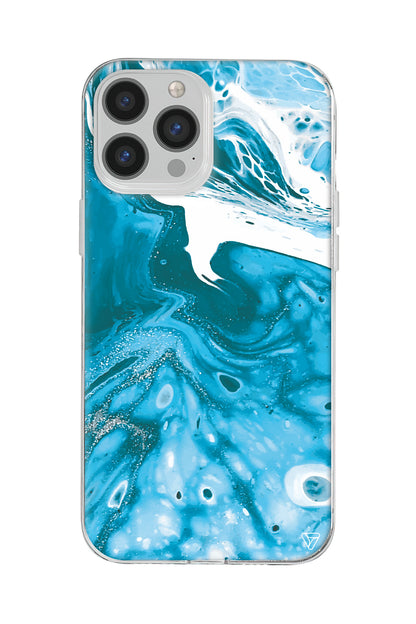 Mavi Kopuk 2 Lansman Model İçi Kadife Silikon Telefon Kılıfı