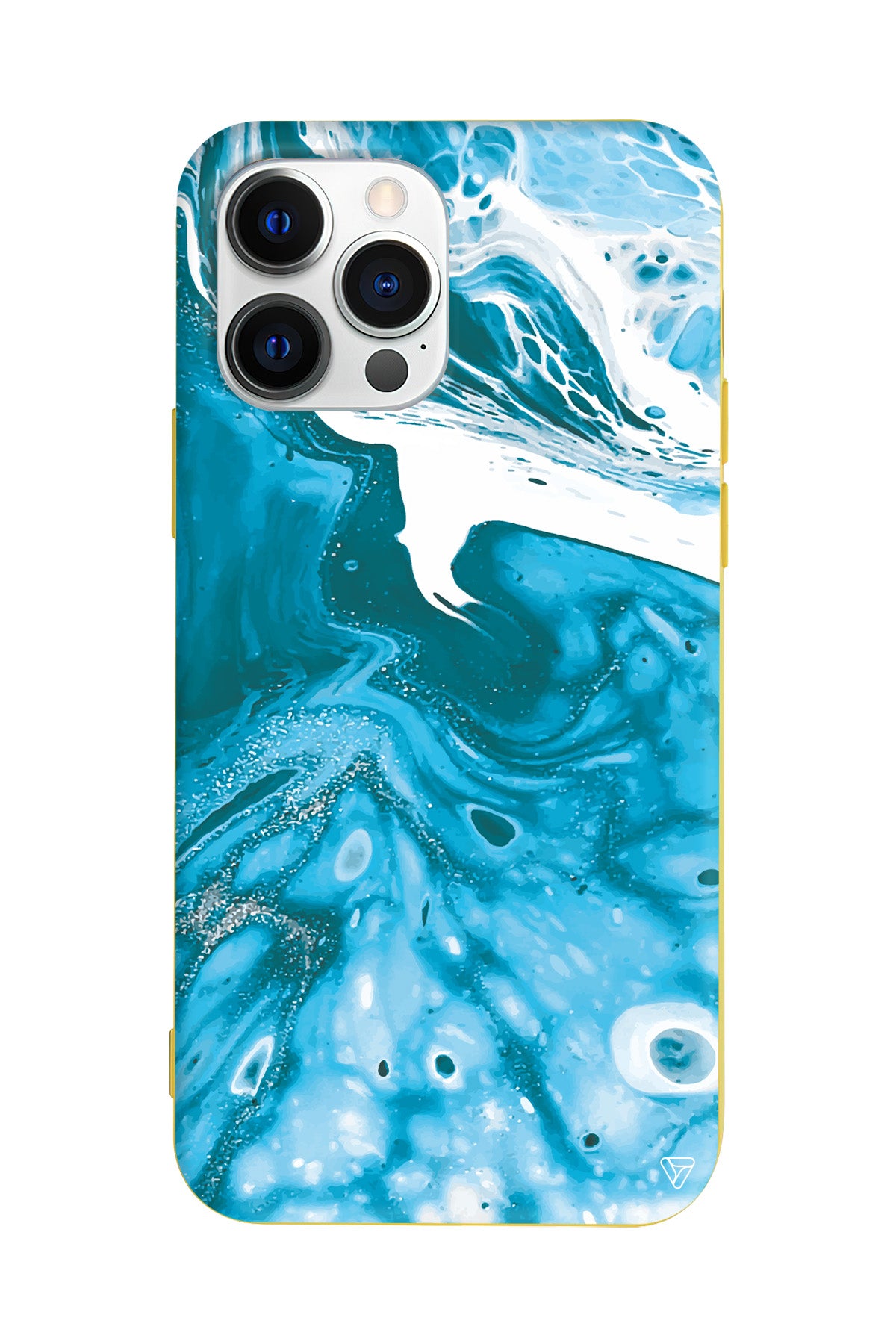 Mavi Kopuk 2 Lansman Model İçi Kadife Silikon Telefon Kılıfı