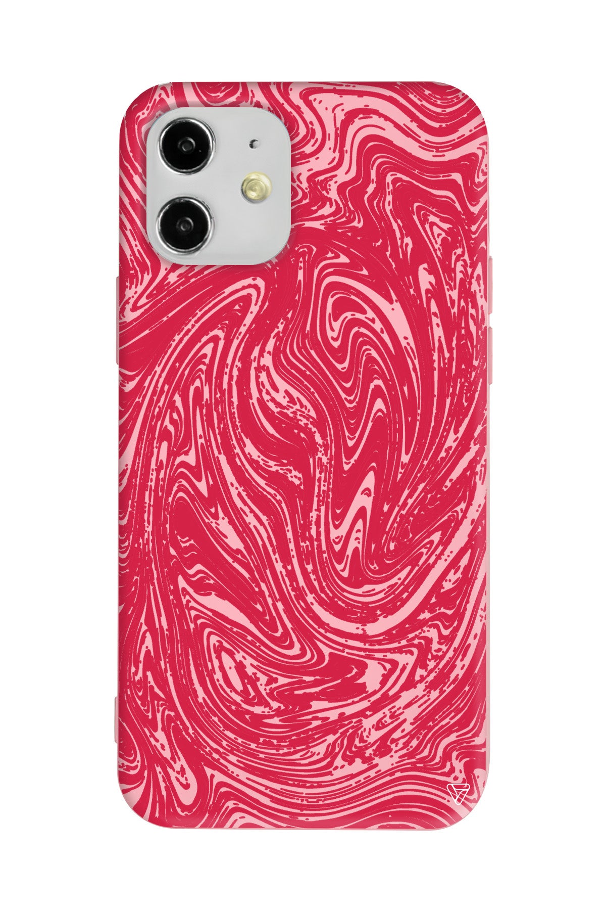 Kırmızı Akis Lansman Model İçi Kadife Silikon Telefon Kılıfı