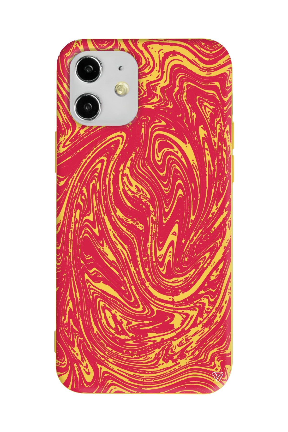 Kırmızı Akis Lansman Model İçi Kadife Silikon Telefon Kılıfı