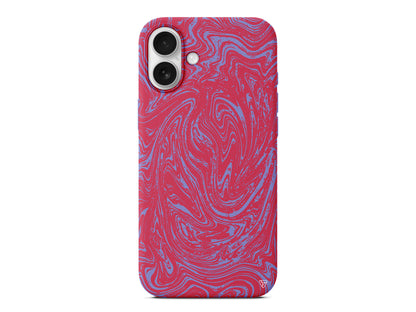 Kırmızı Akis Lansman Model İçi Kadife Silikon Telefon Kılıfı