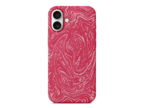 Kırmızı Akis Lansman Model İçi Kadife Silikon Telefon Kılıfı – Plus Serisine Özel