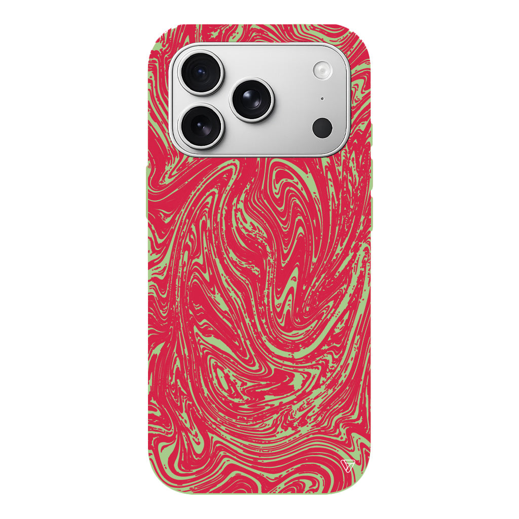 Kırmızı Akis Lansman Model İçi Kadife Silikon Telefon Kılıfı