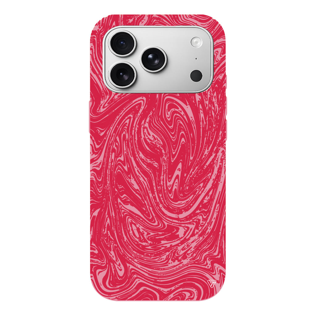 Kırmızı Akis Lansman Model İçi Kadife Silikon Telefon Kılıfı