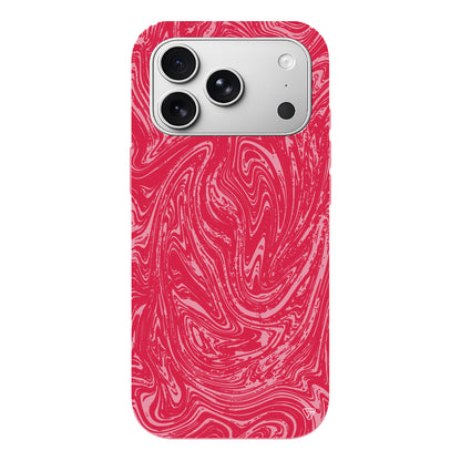 Kırmızı Akis Lansman Model İçi Kadife Silikon Telefon Kılıfı