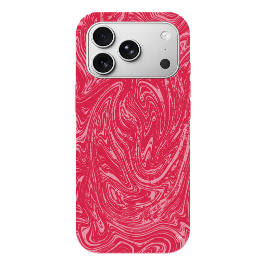 Kırmızı Akis Lansman Model İçi Kadife Silikon Telefon Kılıfı