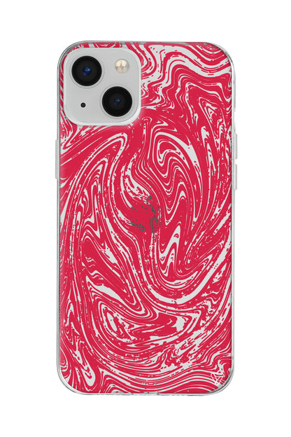 Kırmızı Akis Lansman Model İçi Kadife Silikon Telefon Kılıfı – Plus Serisine Özel