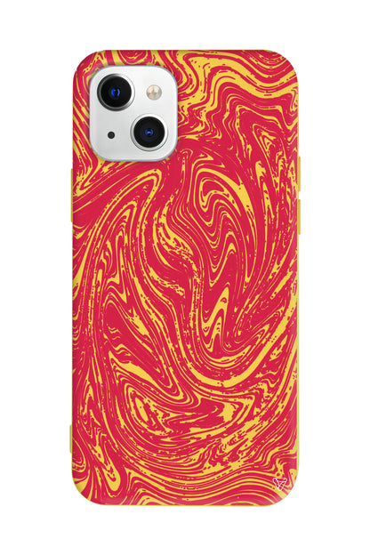 Kırmızı Akis Lansman Model İçi Kadife Silikon Telefon Kılıfı – Plus Serisine Özel