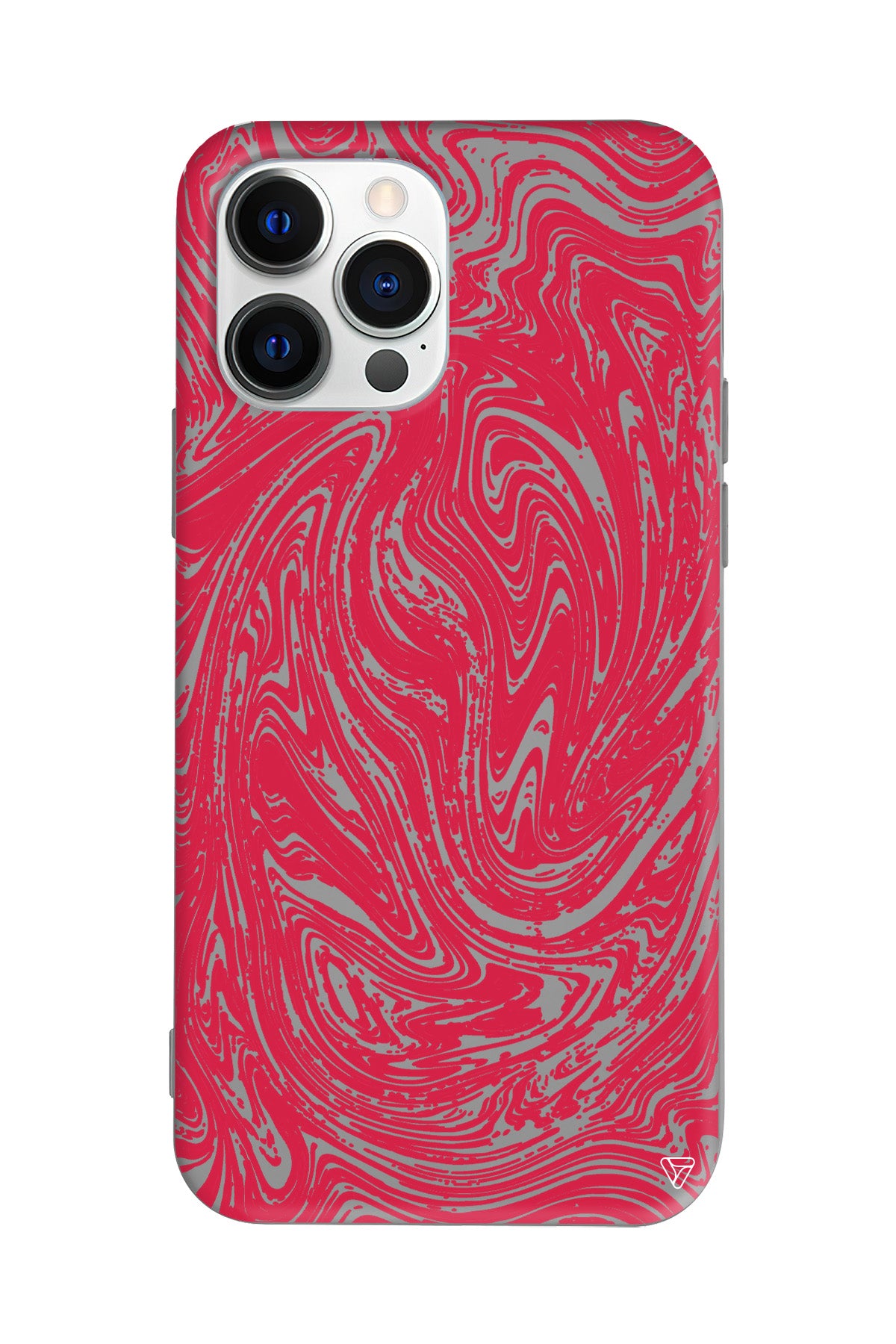 Kırmızı Akis Lansman Model İçi Kadife Silikon Telefon Kılıfı