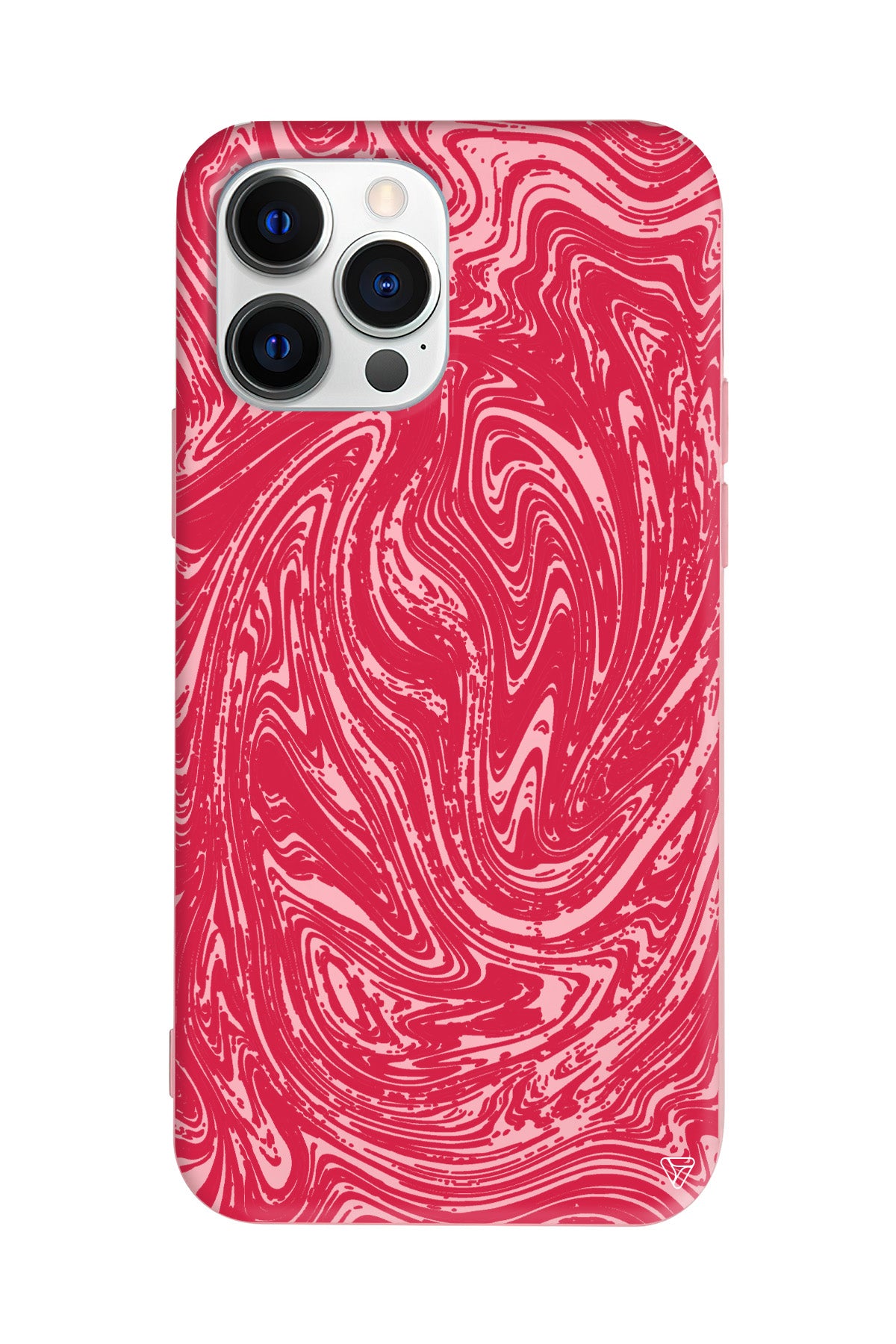 Kırmızı Akis Lansman Model İçi Kadife Silikon Telefon Kılıfı