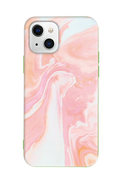 Sicak Renkli Lansman Model İçi Kadife Silikon Telefon Kılıfı