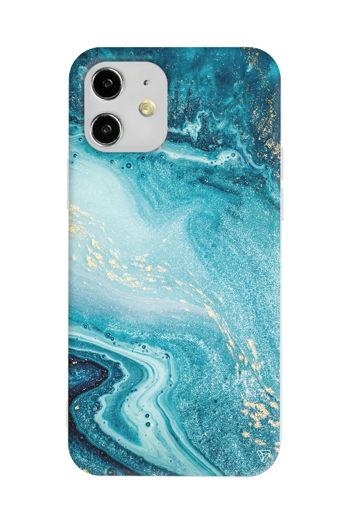 Mavi Yogunluk Lansman Model İçi Kadife Silikon Telefon Kılıfı