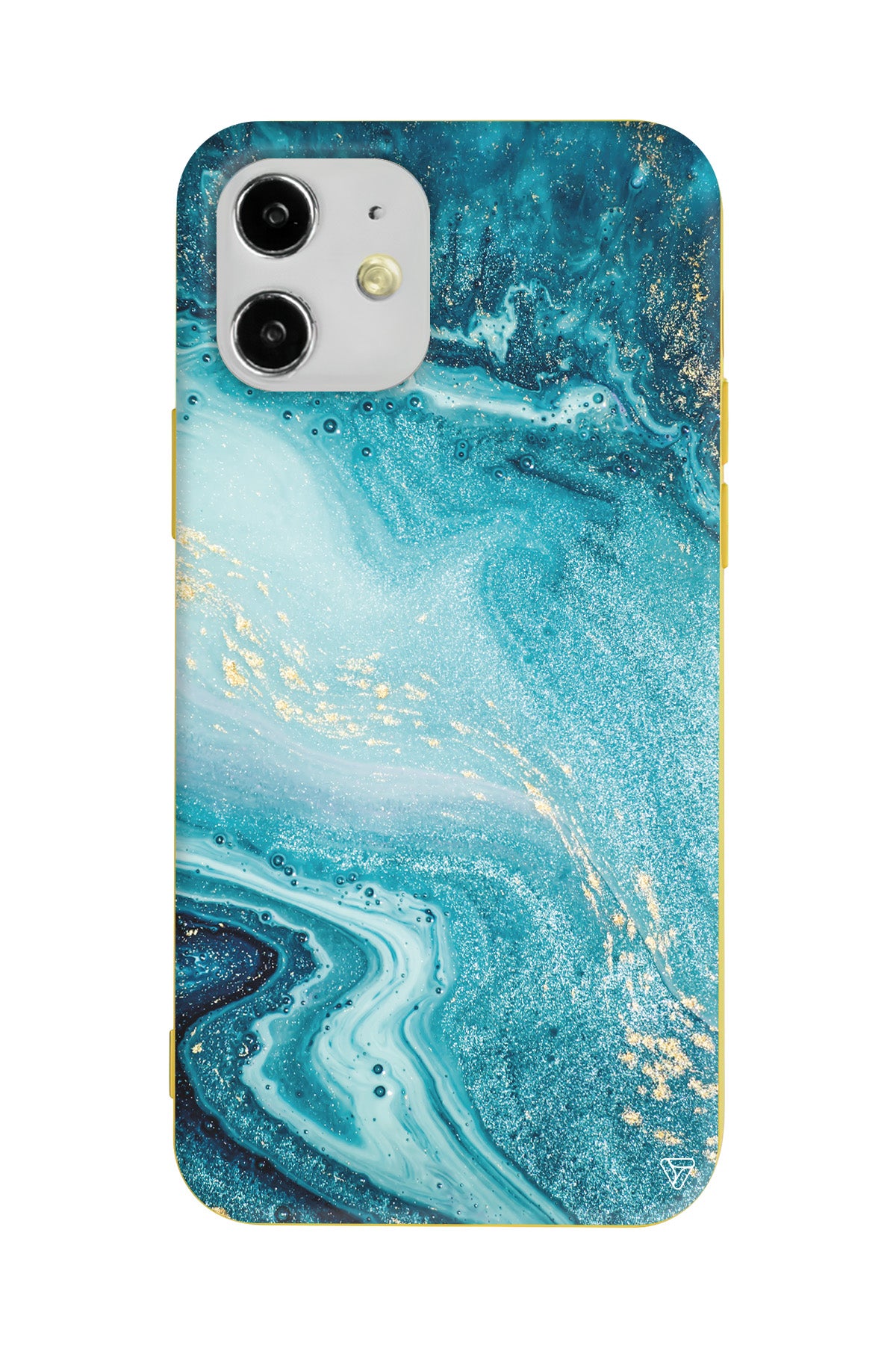 Mavi Yogunluk Lansman Model İçi Kadife Silikon Telefon Kılıfı