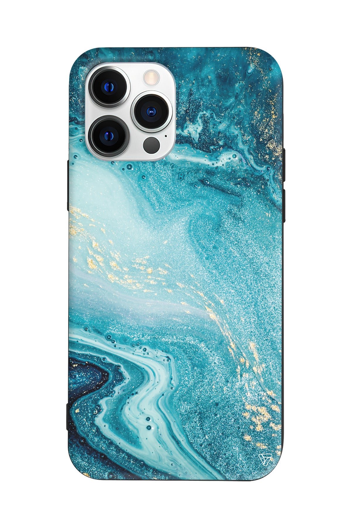 Mavi Yogunluk Lansman Model İçi Kadife Silikon Telefon Kılıfı