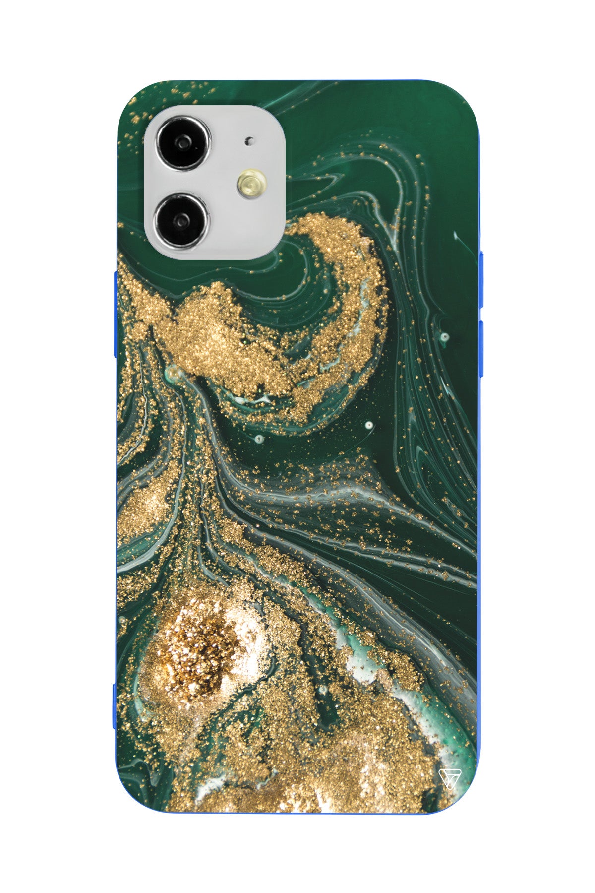 Yeşil Yogunluk Lansman Model İçi Kadife Silikon Telefon Kılıfı