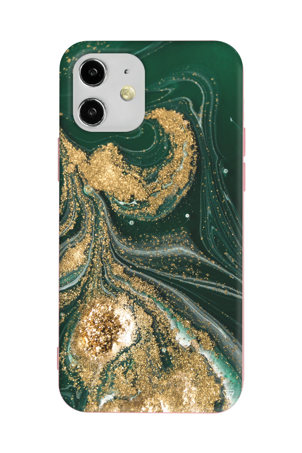 Yeşil Yogunluk Lansman Model İçi Kadife Silikon Telefon Kılıfı