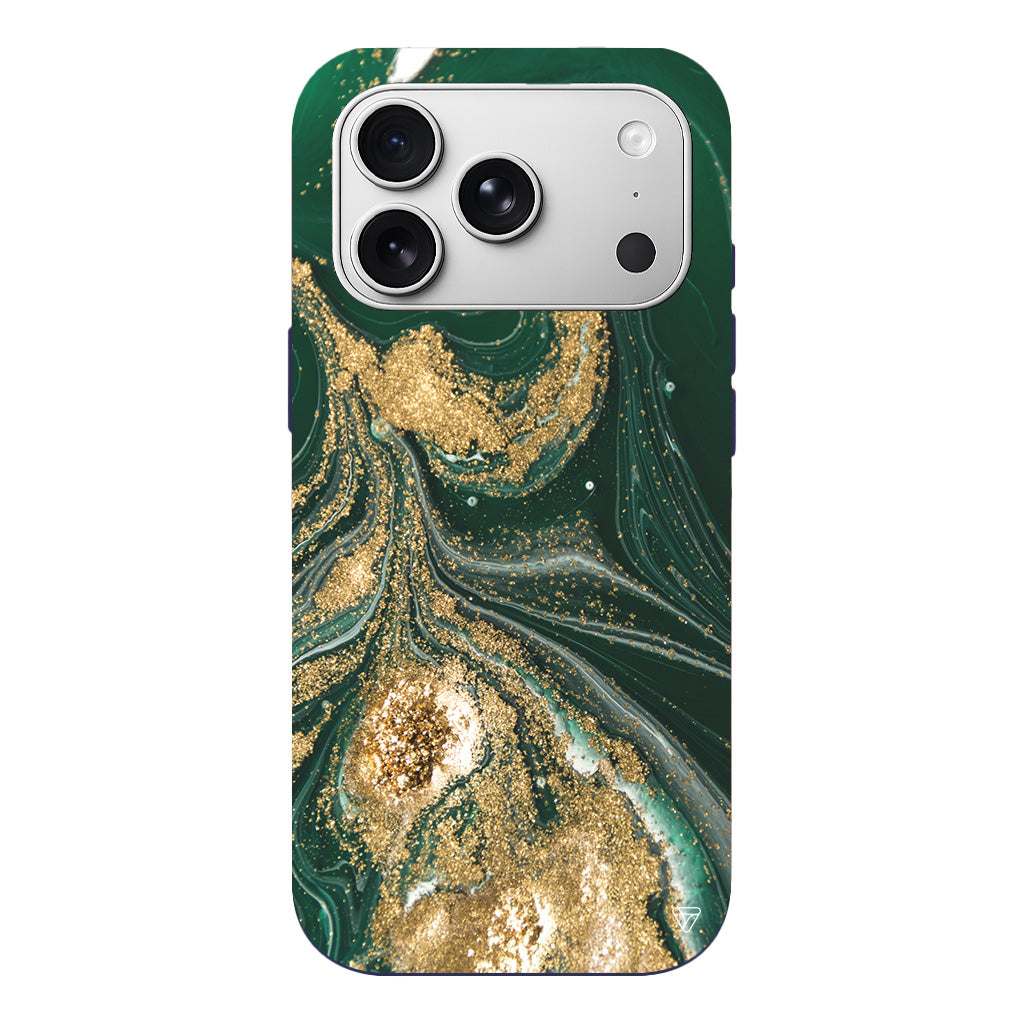 Yeşil Yogunluk Lansman Model İçi Kadife Silikon Telefon Kılıfı