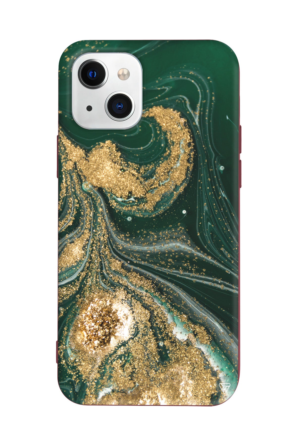 Yeşil Yogunluk Lansman Model İçi Kadife Silikon Telefon Kılıfı