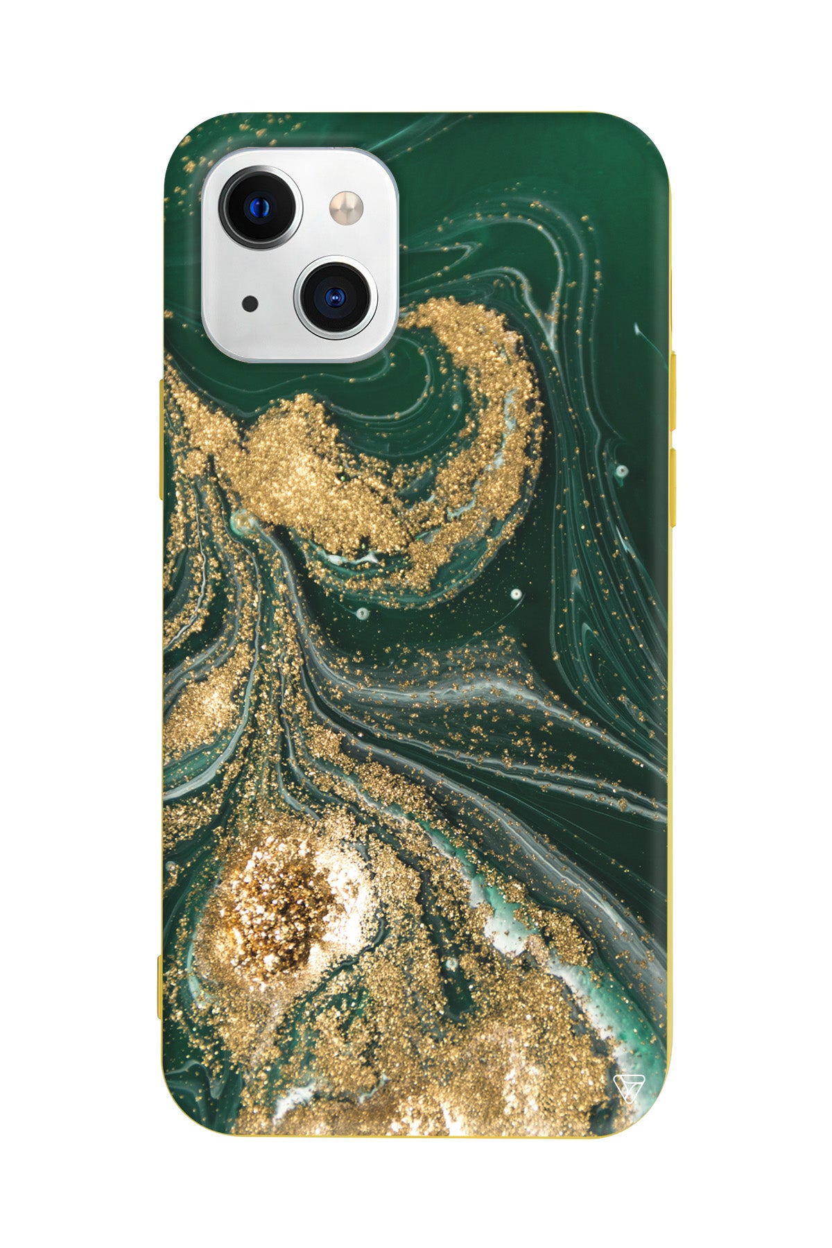 Yeşil Yogunluk Lansman Model İçi Kadife Silikon Telefon Kılıfı