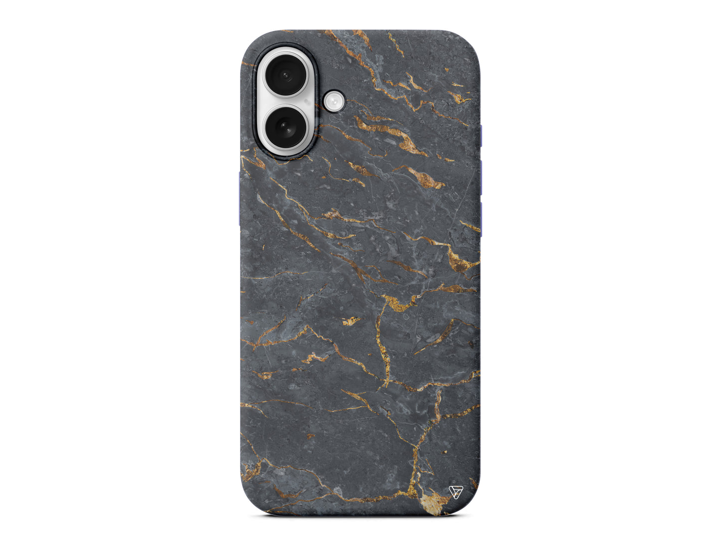 Gold ve Black Lansman Model İçi Kadife Silikon Telefon Kılıfı