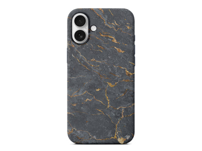 Gold ve Black Lansman Model İçi Kadife Silikon Telefon Kılıfı